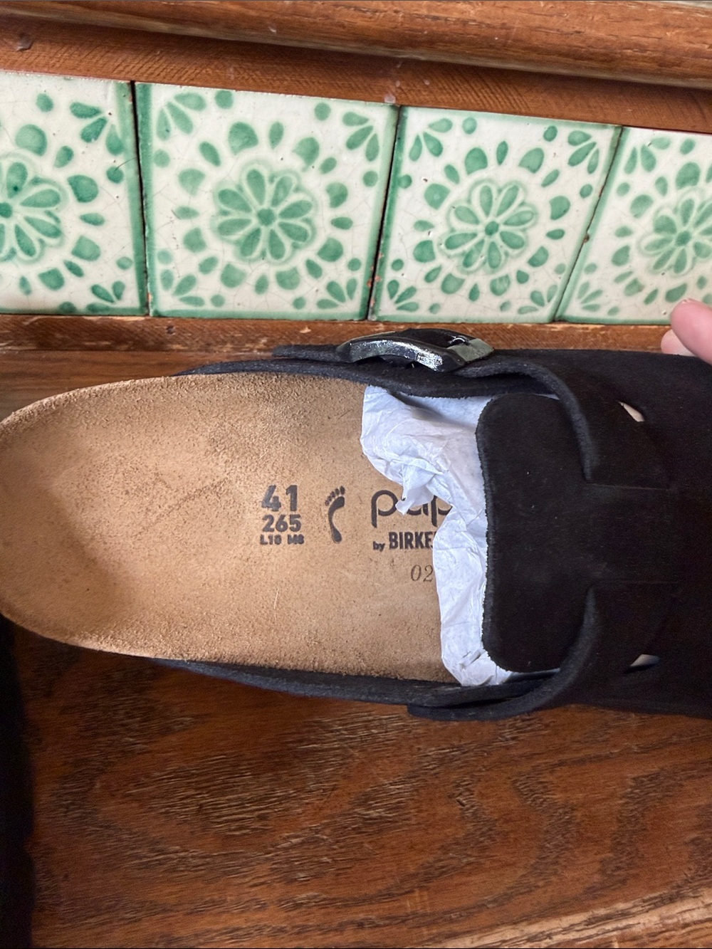 Birkenstock Papillio Boston pap chunky clog size 41 or 10 - Picture 5 of 8